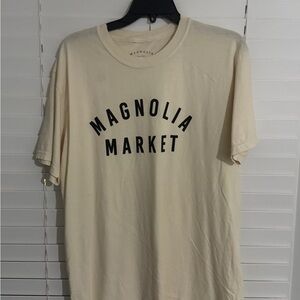 Magnolia Market Cream T-Shirt LIKE NEW!